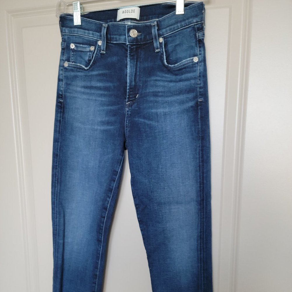 Agolde Sophie Crop Skinny Jeans